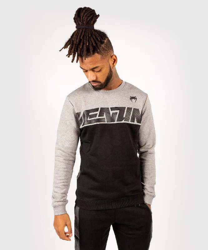 Venum Connect Crewneck Sweatshirt - Black/Heather Grey Women's all-season jackets