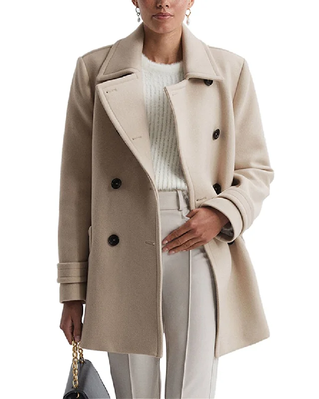 Reiss Maisie Coat Women’s Blazer with Pleats