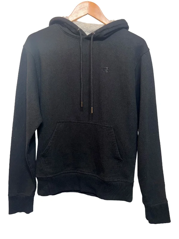 Black Champion Hoodie (Size S) Relaxed Fit Sweatshirts