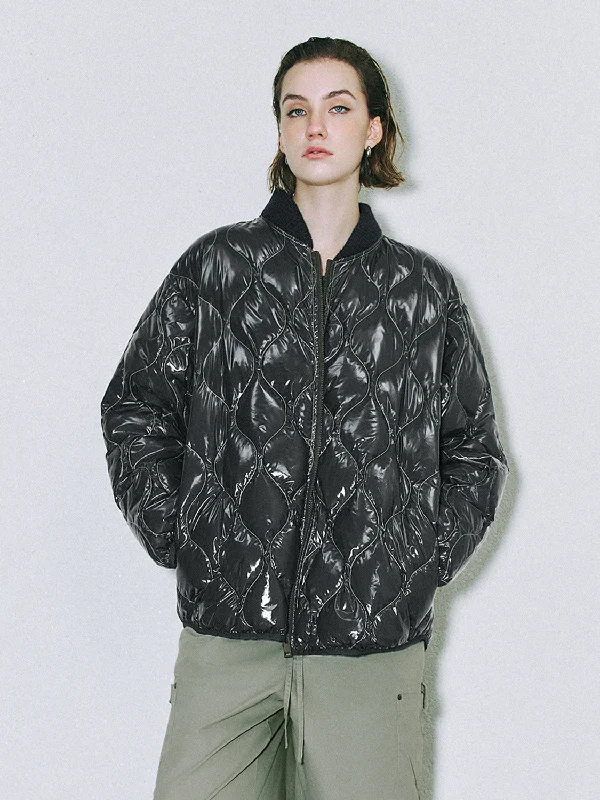 Quilted Jacket Down Outerwear