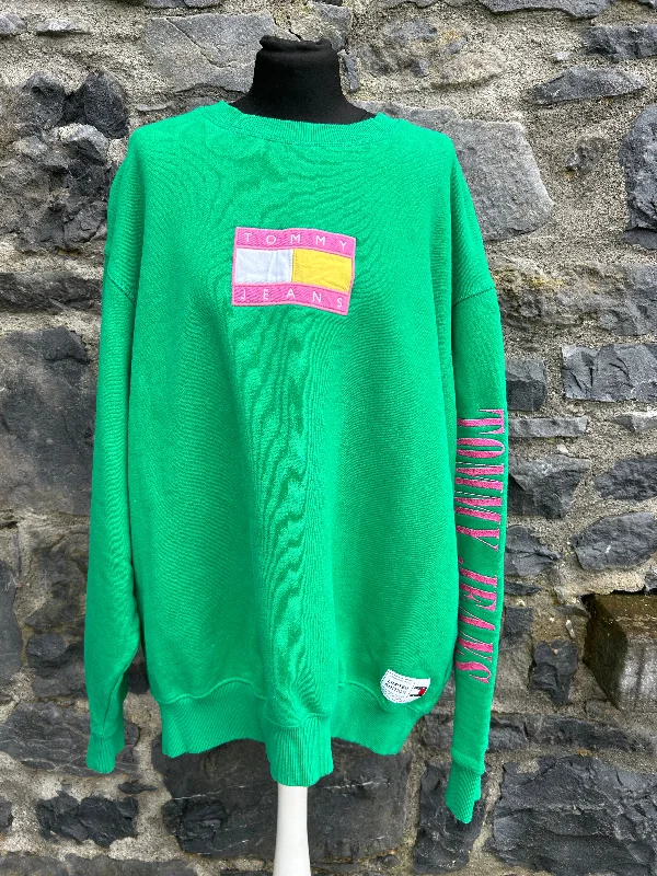 TH green sweatshirt XL/XXL Basic Pullover Sweater