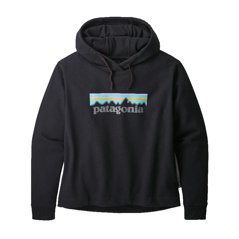 W's Pastel P-6 Logo Uprisal Hoody Stylish Knit Pullover