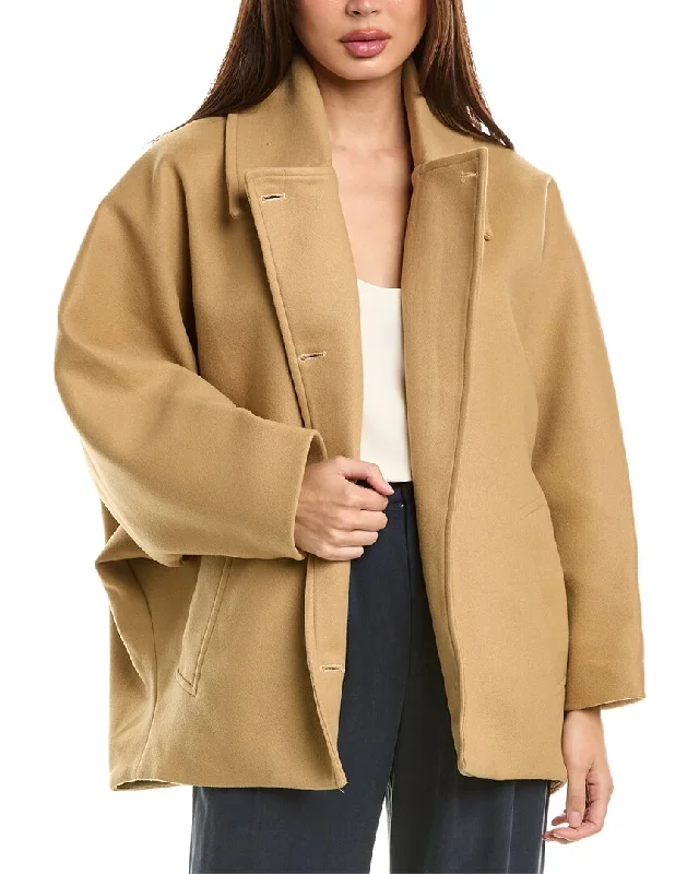 Colette Rose womens  Jacket, l, Brown Women’s Double-breasted Blazer