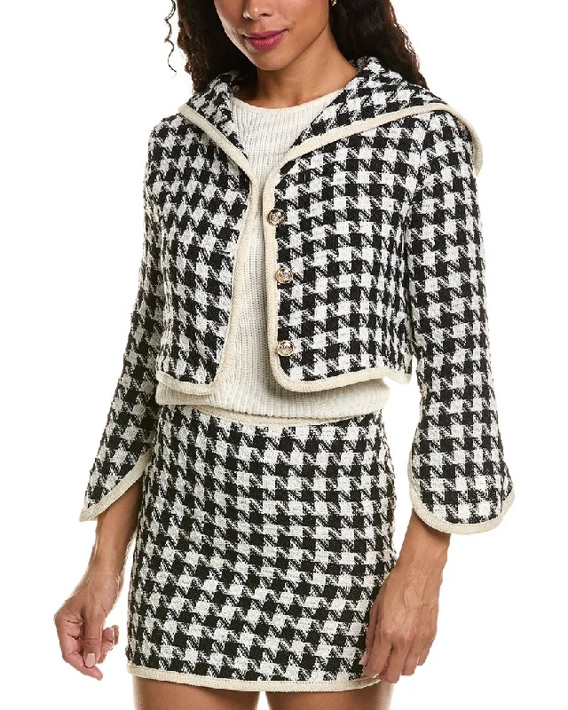 HL Affair Tweed Crop Jacket Trendy Women’s Blazers