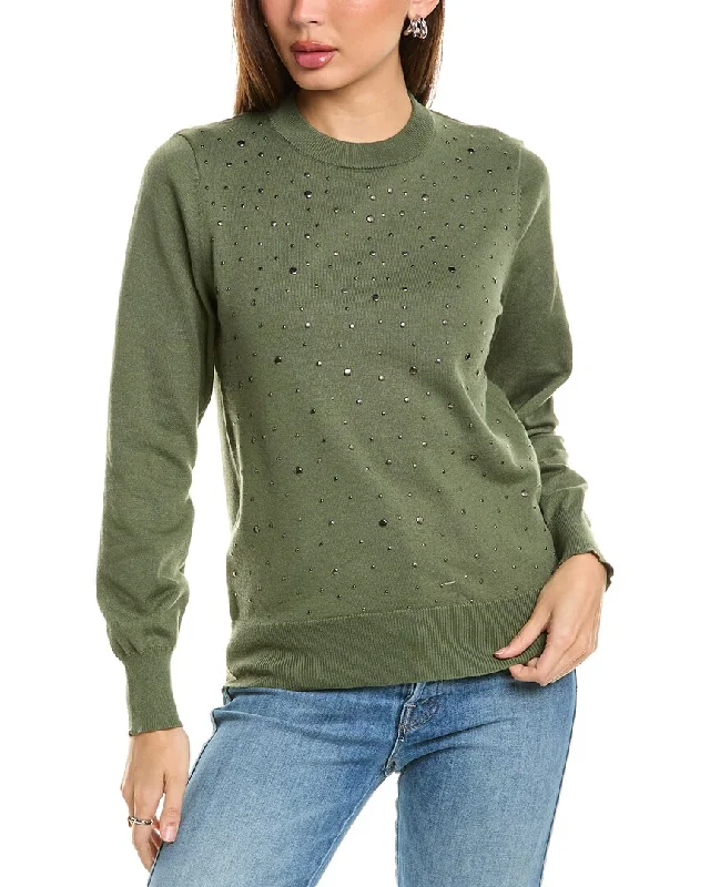 Nanette Nanette Lepore Studded Sweater Lightweight sweaters for spring