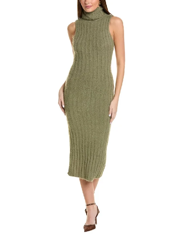 Maison Maar Turtleneck Sweaterdress Wrinkle-resistant sweaters