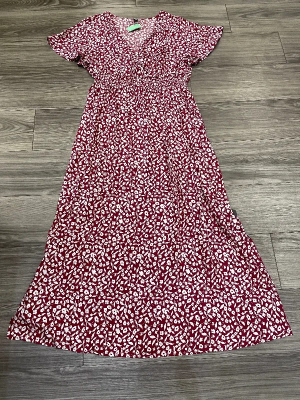 Dress Casual Maxi By Shein In Red, Size: Xl Elegant Maxi Skirt