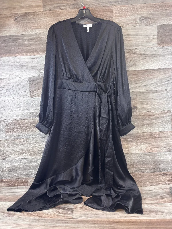 Dress Casual Maxi By Sofia By Sofia Vergara In Black, Size: M Skater Maxi Skirt