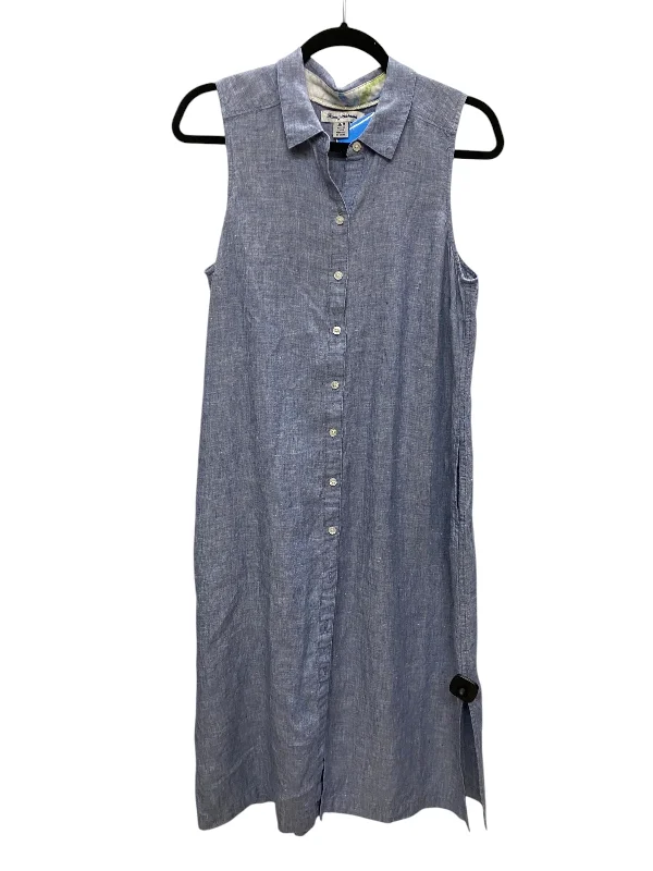 Dress Casual Midi By Tommy Bahama In Blue Denim, Size: M Casual Midi Skirt